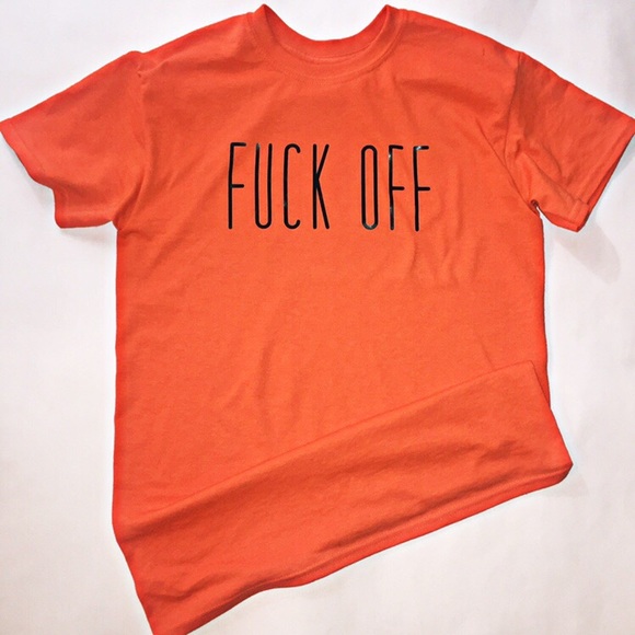Custom orange Tee - Picture 3 of 3